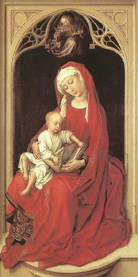 WEYDEN, Rogier van der Virgin and Child France oil painting art